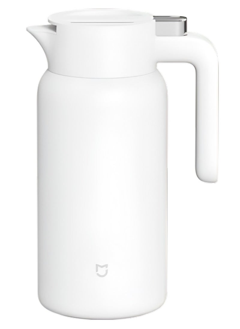 Xiaomi - Mijia Insulated Kettle 1.8L,Long-Lasting  Temperature Lock  316L Stainless Steel Inner Anti-backflow Spout-MJBWH01PL White - Image 1