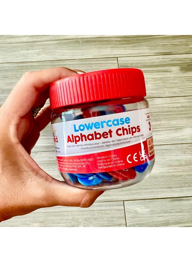 hand2mind hand2mind Lowercase Alphabet Chips, Toddler Learning Letters for Spelling, Learn to Spell for Kids, Reading Tools for Kids, Science of Reading Manipulatives, Teaching Supplies Kindergarten  - Image 4