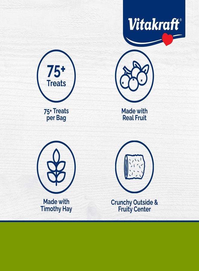 فيتاكرافت بيرستس مكافآت للحيوانات الصغيرة - وجبات خفيفة من التوت البري - للأرانب والخنازير الغينية والهامستر 1.76 أونصة (عبوة من 1) - Image 2