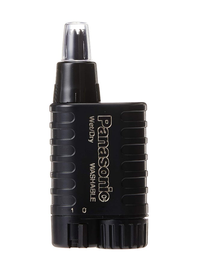 Panasonic Nose And Ear Hair Trimmer WetDry Application, Er 115 Black - Image 1