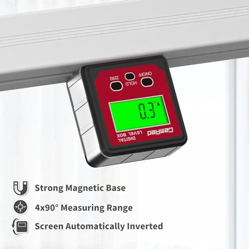 GemRed Digital Angle Gauge (Aluminum-with Hold Function) - Image 4