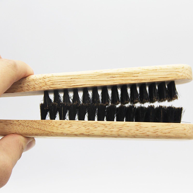 Hair Comb: Wooden Handle Premium Fiber Hair - Time-Saving Styling Comb for All Hair Types, Thick Coarse Hair And Flat Ironing Use - Image 3