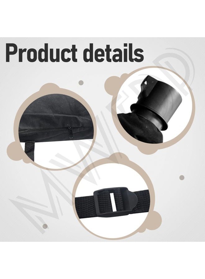 MWEDP 90560020-01 Leaf Blower Shoulder Bag, Compatible with Black & Decker 90560020 90539053 Blower Vac Model BV3600 BV3800 BV5600 BV6000 LH4500 - Image 3