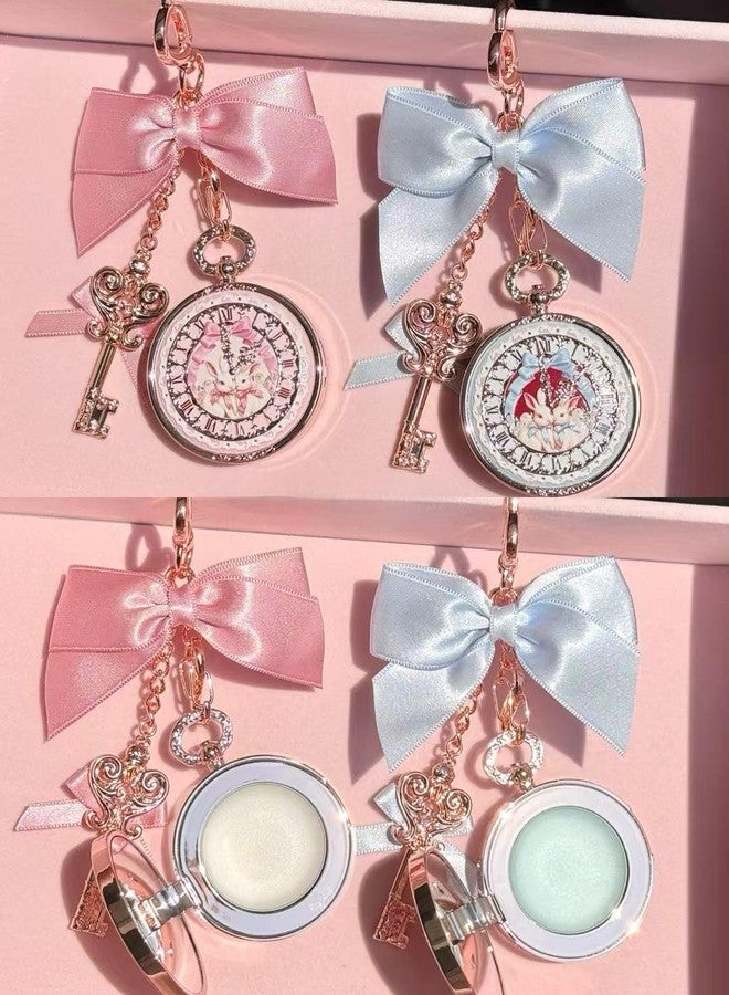 Flower Knows Bunny Garden Lip Balm Bag Charm,Hydrating & Softening Lip Care with Nourishing Oils & Long-Lasting Moisture,Non-Sticky Shine,Vegan Skincare,Lip Keychain Cap,Cute for Gift(02 Creamy White - Image 5