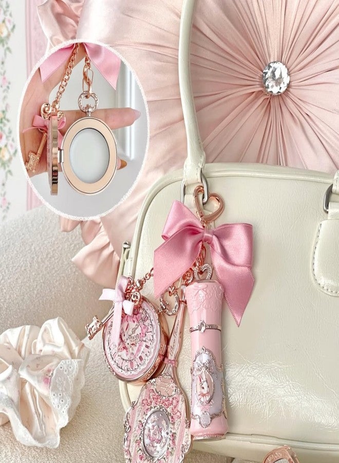 Flower Knows Bunny Garden Lip Balm Bag Charm,Hydrating & Softening Lip Care with Nourishing Oils & Long-Lasting Moisture,Non-Sticky Shine,Vegan Skincare,Lip Keychain Cap,Cute for Gift(02 Creamy White - Image 2