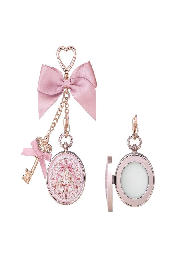 Flower Knows Bunny Garden Lip Balm Bag Charm,Hydrating & Softening Lip Care with Nourishing Oils & Long-Lasting Moisture,Non-Sticky Shine,Vegan Skincare,Lip Keychain Cap,Cute for Gift(02 Creamy White - Image 1