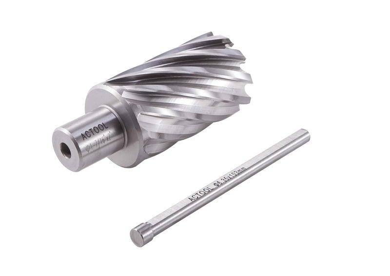 ACTOOL 1-7/16" Diameter × 2" Depth of Cut HSS ANNULAR Cutter with 3/4'' Weldon Shank - Image 3