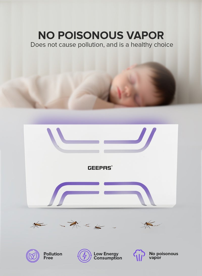 GEEPAS Electric Insect Killer- GBK25611/ Automatic Pest Killing Machine, 10 W/ No Poisonous Vapor, No-Smell and No-Pollution/ Advanced Technology with Low Power Consumption/ Suitable for Home, Office, Restaurants, Hospitals, etc./ White, 2 Years Warranty  - Image 4
