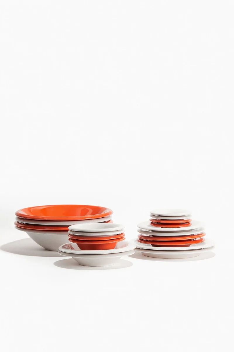 H&M Large Stoneware Serving Bowl