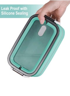 ROEIEIS Adult Bento Box Lunch Box Large, Bento Box Japanese Lunch Box Kit with Bag & Utensils, Food Picks for Bento Box Containers, Stackable Bento Box for Adults, Microwave Bento Boxes BPA-free Food Safe  - Image 2