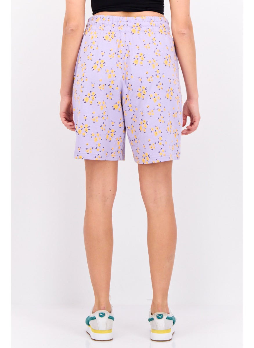 PUMA Women Relaxed Fit Outdoor Shorts, Multicolor  - Image 3