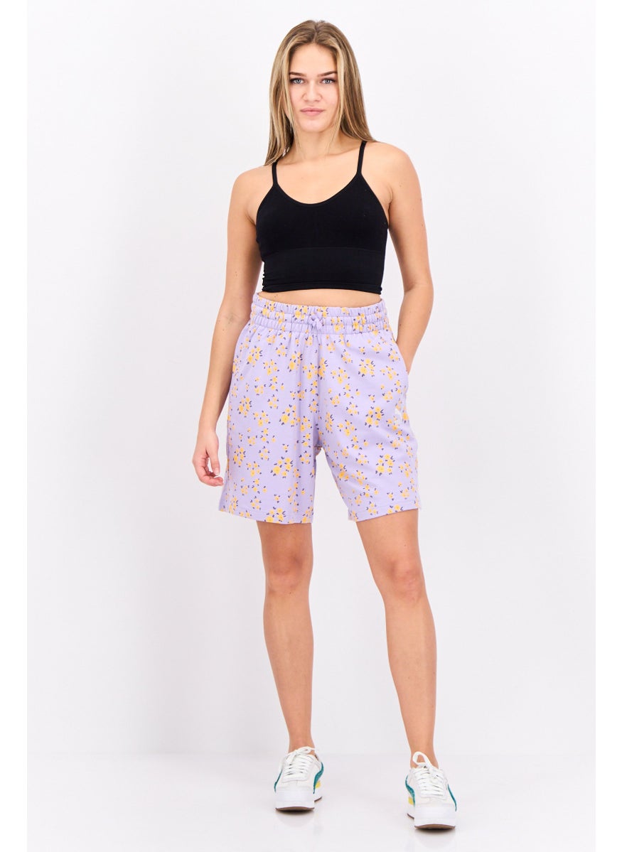 PUMA Women Relaxed Fit Outdoor Shorts, Multicolor  - Image 4