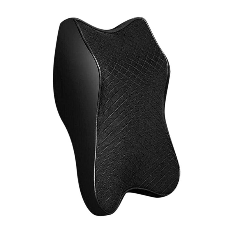HVG TRADERS Car Neck Pillow Memory Foam Head Rest Adjustable Auto Headrest Pillow Travel Neck Cushion Support Holder Seat Pillow - Image 1