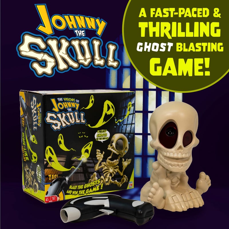 Fotorama Johnny The Skull, Blast The Ghosts for Fun and Adventure, for Kids and Family Indoor Game Play - Image 2
