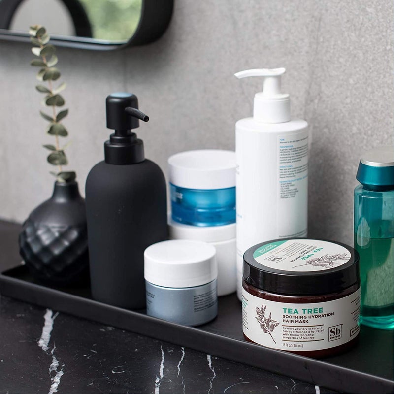 Soapbox Hair Mask, Tea Tree Deep Conditioner - Soothing Hydration for Dry, Damaged or Frizzy Hair (12oz) - Image 5