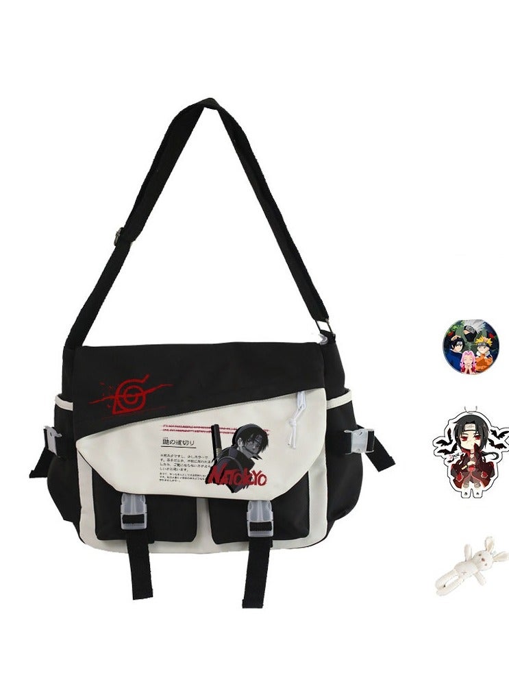 KUYING New Naruto Casual Crossbody Bag 