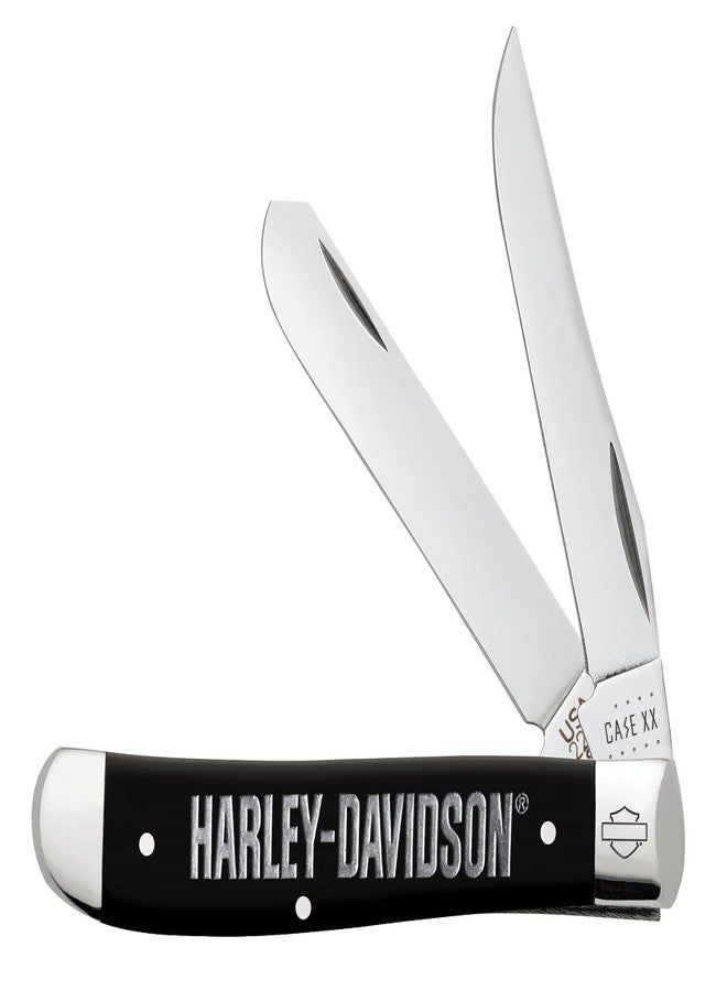 Case Cutlery CA52231: Harley Mini Trapper Smooth - Image 1