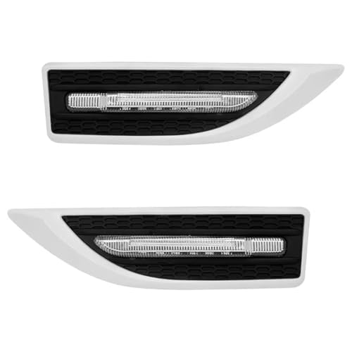 Aksmit Car Side Fender Light with 3 Colour Led Indicator Light (White) For Creta - Image 1