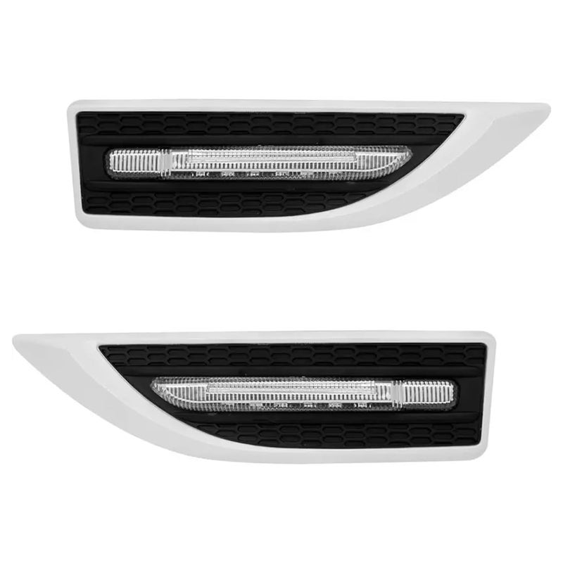 Aksmit Car Side Fender Light with 3 Colour Led Indicator Light (White) For Creta - Image 4