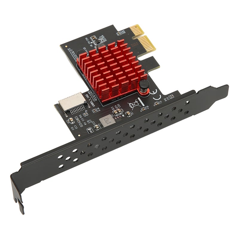 بطاقة توسعة USB3.2 أمامية من نوع TYPE E لـ PCIE 2X 4X 8X 16X ASM3142 بسرعة 10 جيجابت/ثانية - بطاقة توسعة TYPE E تعمل بالتركيب والتشغيل الفوري لأنظمة ويندوز 8 وويندوز 10 بنسختي 32 و64 بت. - Image 2