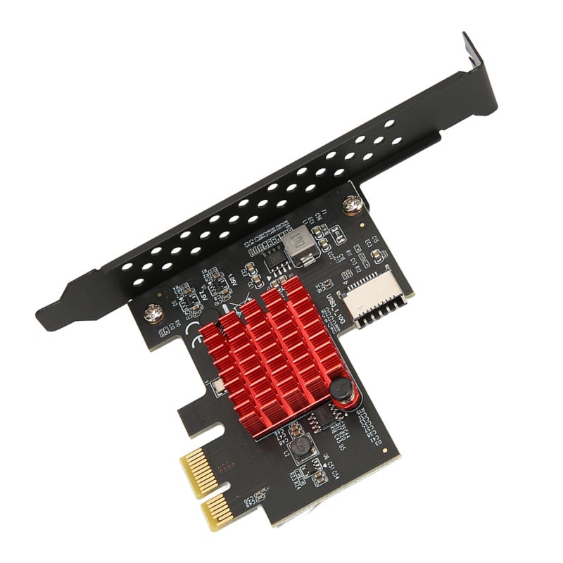 بطاقة توسعة USB3.2 أمامية من نوع TYPE E لـ PCIE 2X 4X 8X 16X ASM3142 بسرعة 10 جيجابت/ثانية - بطاقة توسعة TYPE E تعمل بالتركيب والتشغيل الفوري لأنظمة ويندوز 8 وويندوز 10 بنسختي 32 و64 بت. - Image 4