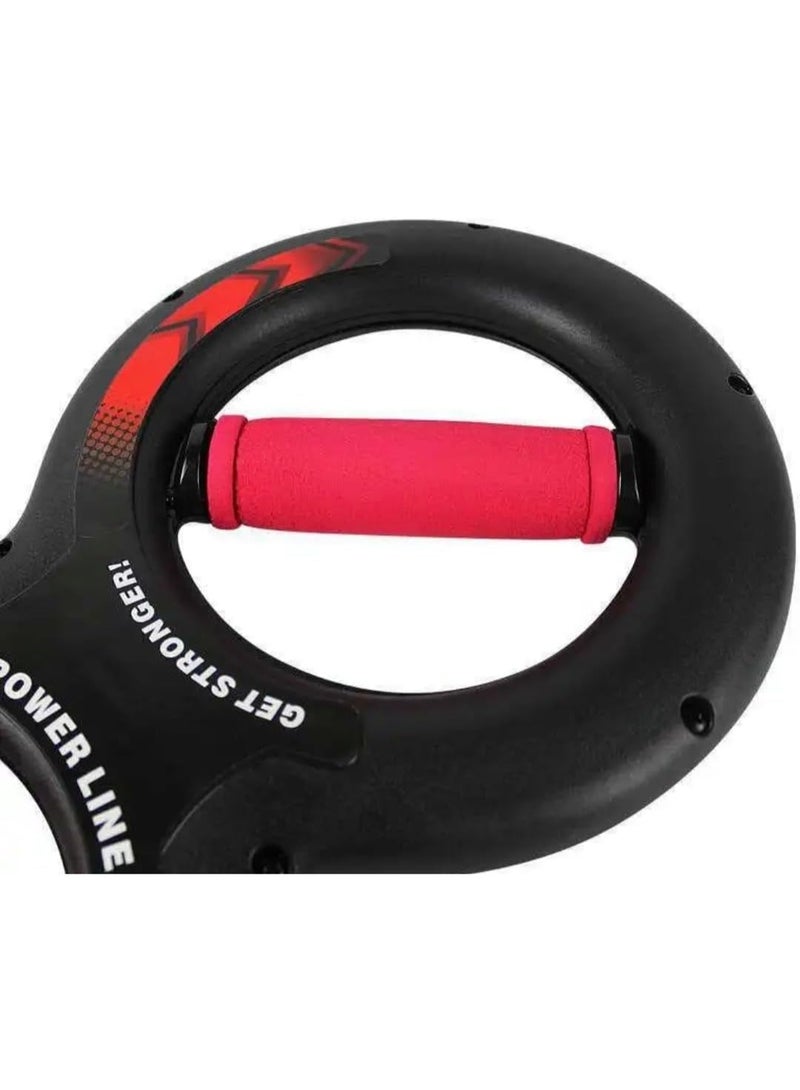 سبورت كيو مقوي قبضة اليد وتمارين الذراعين بشكل 8 – أداة تدريب قوة المعصم والساعد 20 كجم للياقة وتقوية القبضة والذراع والكتف - Image 4