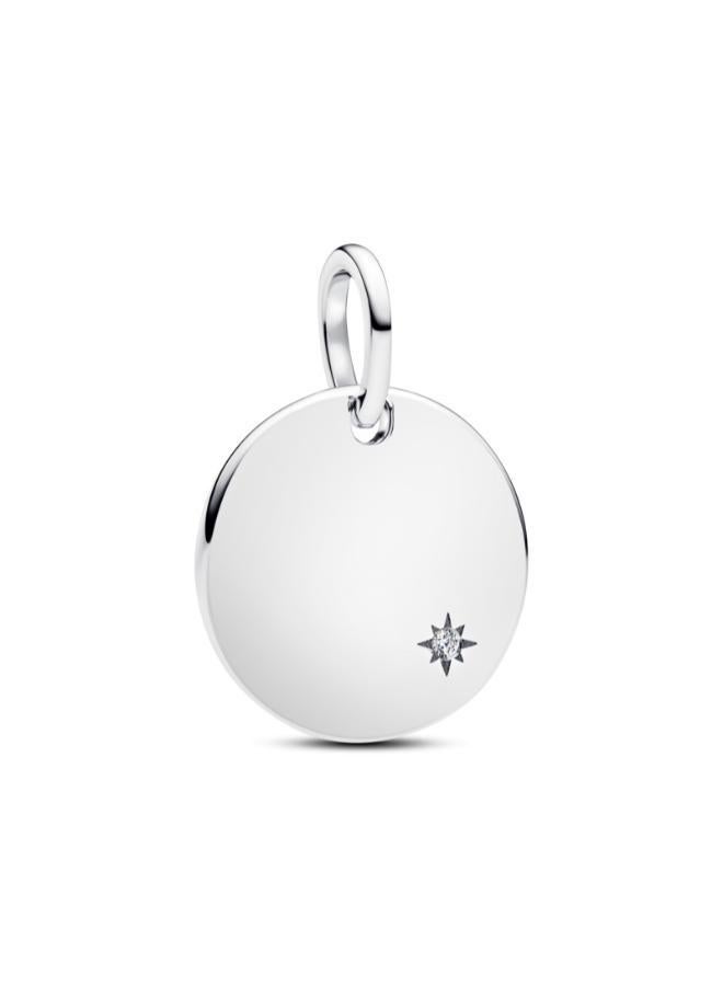 PANDORA Lab-Grown Diamond Tag Pendant - Image 2