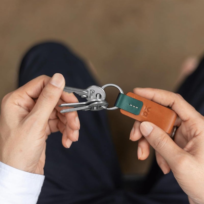 Daily Objects Hand Stitched Trooper Durable Crunch Leather Keyring - Image 5
