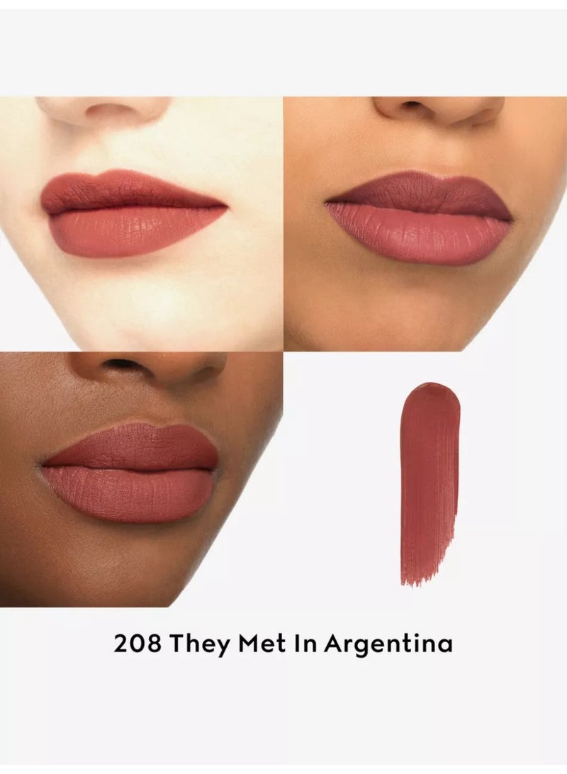 GUCCI أحمر شفاه سائل مات من غوتشي 208 التقوا في الأرجنتين - Image 2
