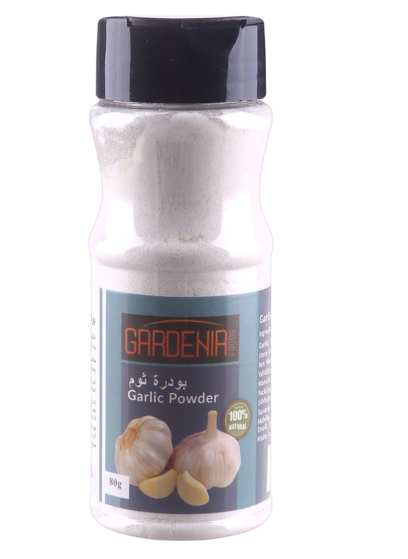 Gardenia Garlic Powder With Plastic Jar - 80 grams - Pack of 2  - Image 4