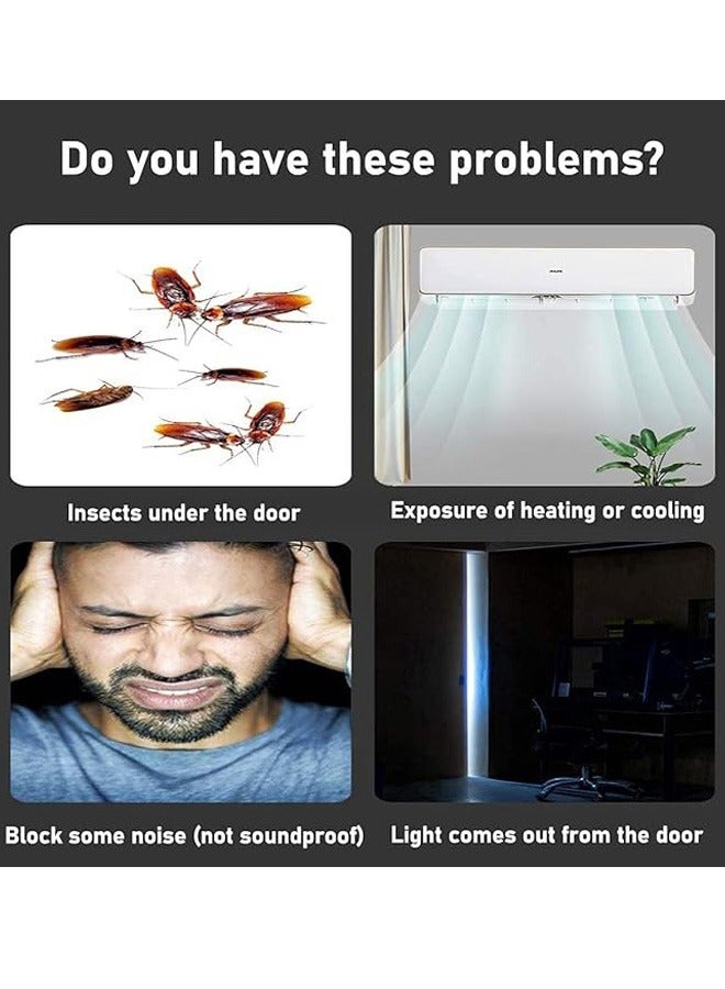 Door Air Stopper Door Bottom Seal Door Draft and Dust Stopper Door Insect Protector - Image 4