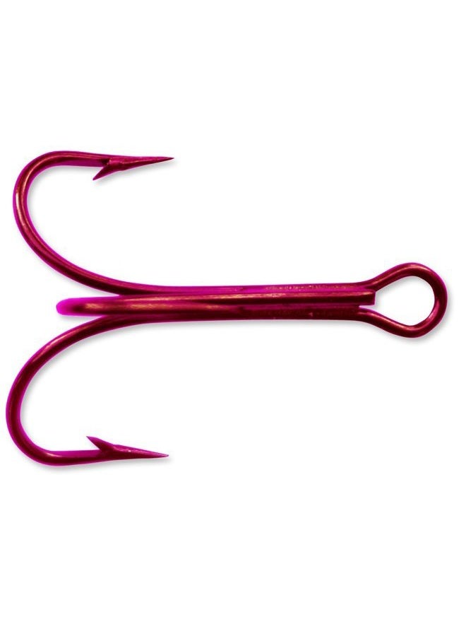 3551 Classic Treble Standard Strength Fishing Hooks | Tackle for Fishing Equipment | Comes in Bronz, Nickle, Gold, Blonde Red, [Size 12, Pack of 25]