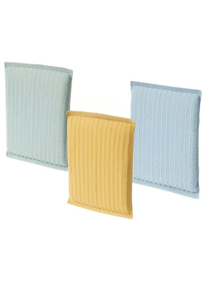 Scrubbing Pad Green Blue Yellow - Image 1