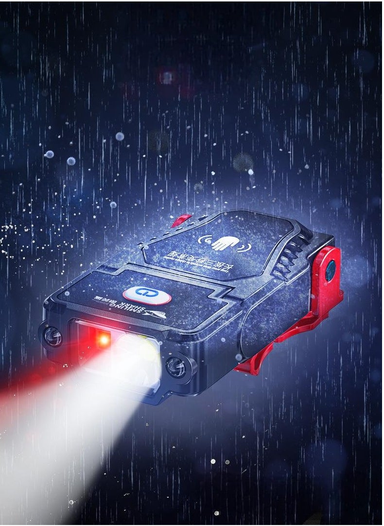 SMILING SHARK Night Fishing Lamp Head Wearable Strong Light Charging With Ultra Long Battery Life  - Image 4