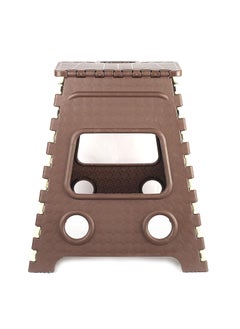 BBD kitchen shop BBD Kitchen Shop 18 Inch Foldable Stool Portable NonSlip Folding Step Stool Space Saving Easy Storage Plastic Stool Useful for KitchenBathroom Office  - Image 5