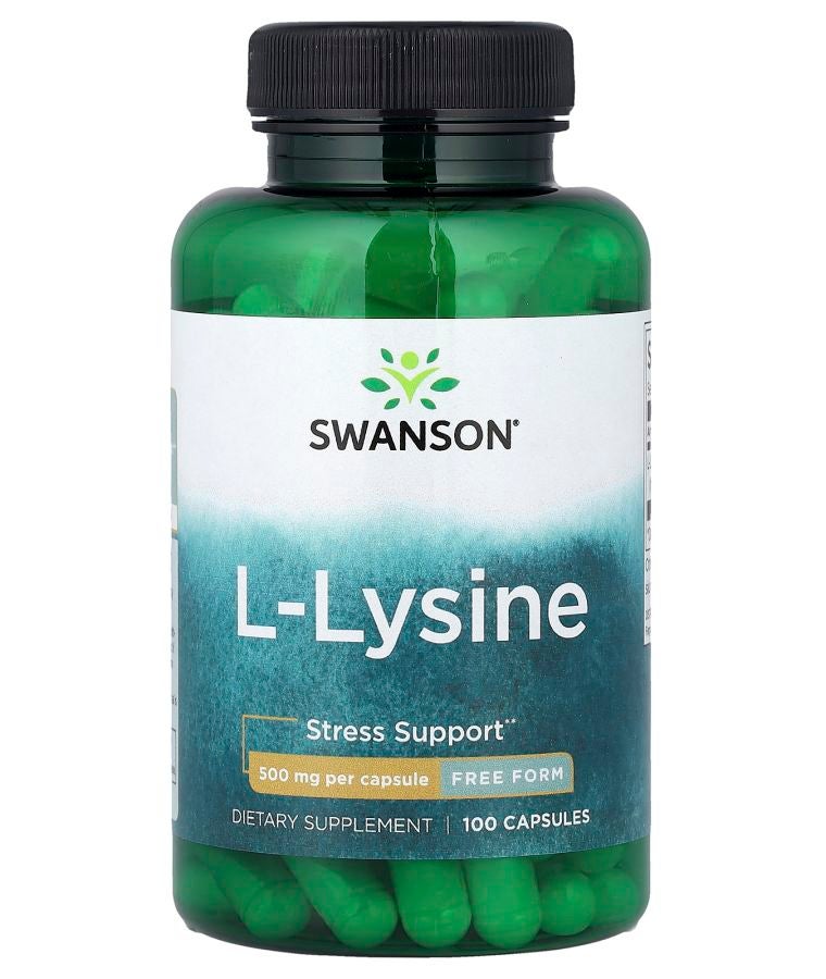 L-Lysine 500 mg 100 Capsules