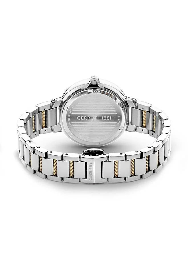 CERRUTI 1881 GARDENA Round Analog Wrist Watch CIWLH2205904 - 32 mm - Silver