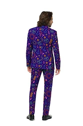 OppoSuits Men's Doodle Dude, 38 - Image 3