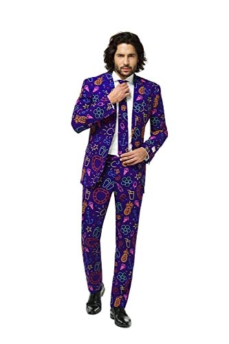 OppoSuits Men's Doodle Dude, 38 - Image 4