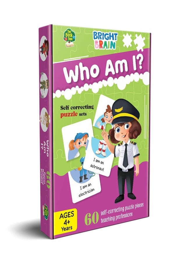 The Book Tree Bright Brain Profession Puzzle for Kids | 60 Self-Correcting Matching Sets | Learn Jobs & Occupations | Educational & Gifting Toy for Ages 3+ - Image 2