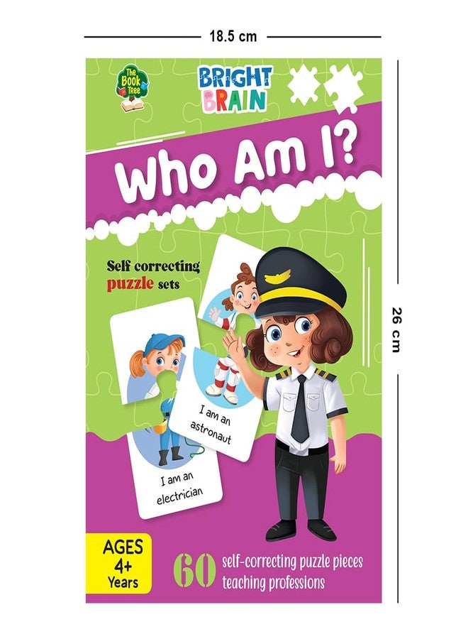 The Book Tree Bright Brain Profession Puzzle for Kids | 60 Self-Correcting Matching Sets | Learn Jobs & Occupations | Educational & Gifting Toy for Ages 3+ - Image 3