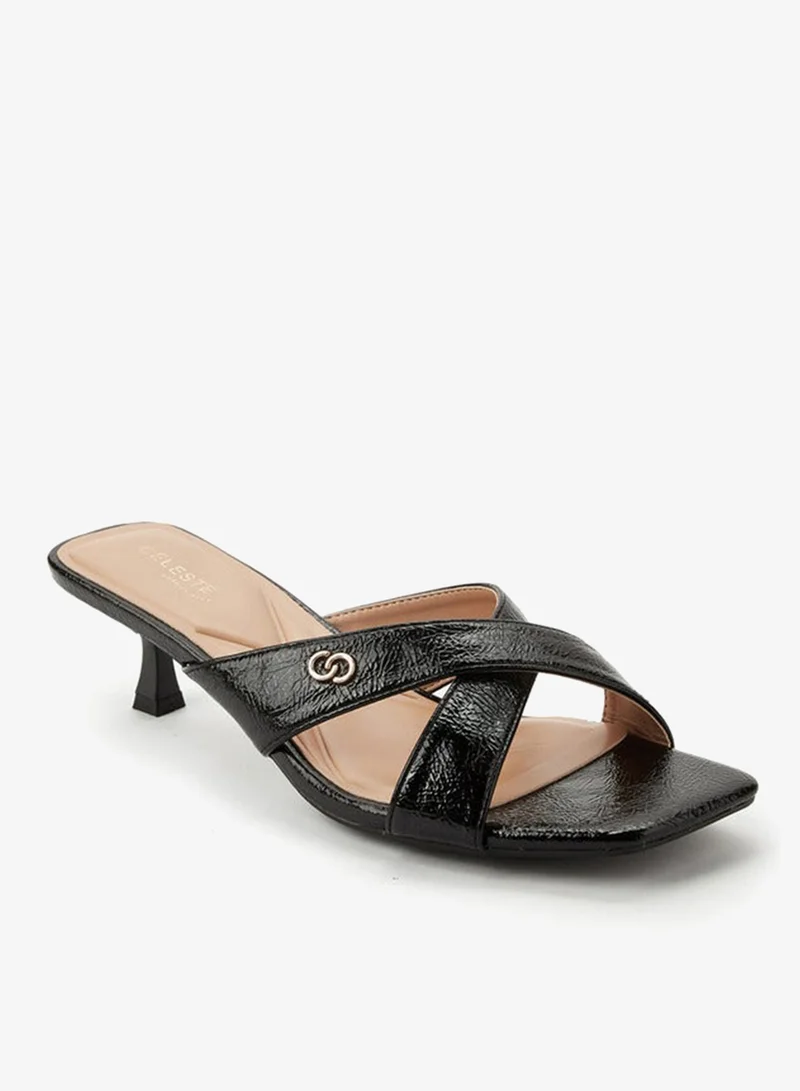 Celeste Women Kitten Heel Sandals