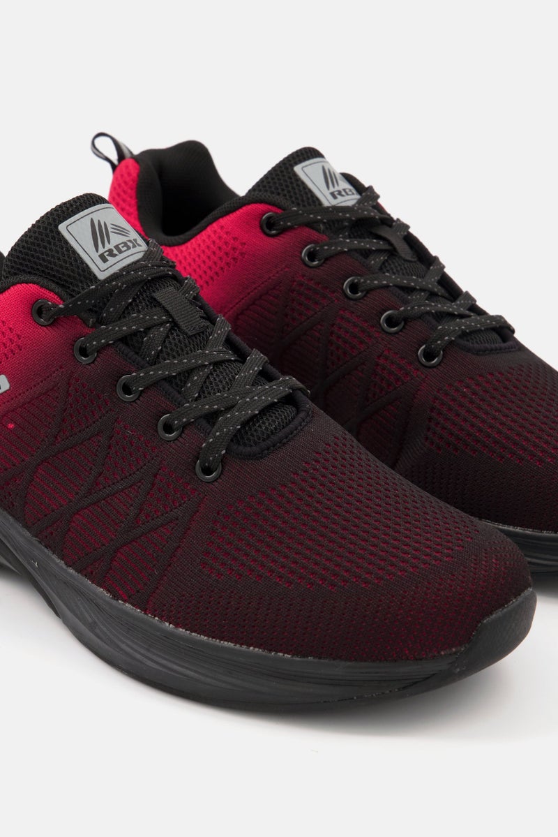 RBX Men Lace Up Hiking Shoes, Black - Image 3