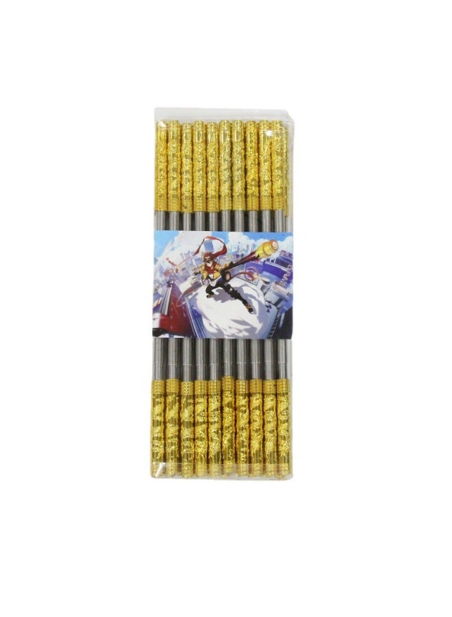 Four Section Stainless Steel Gold Cudgel Boxed Telescopic Mini Gold Cudgel Toy Monkey King Gold Cudgel-Specifications:96cm Four-section Telescopic Gold Hoop (8 Pieces) (2.65 Yuan Per Piece)  - Image 5