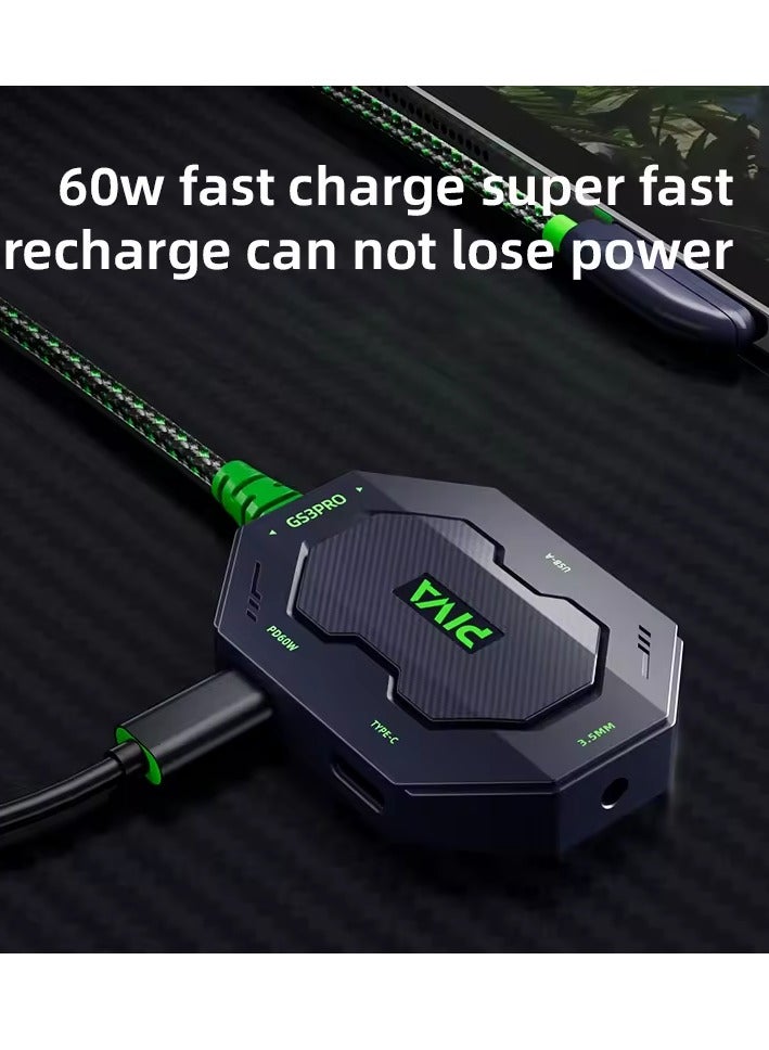PIVA PIVA GS3 PRO-Z  4 in 1 Type C Cable 32bit Audio Support 60W Charging Power - Image 3