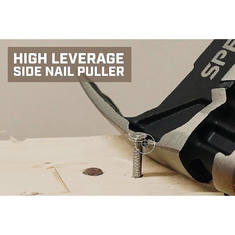 Spec-Ops Tools Steel Hammer, 28 oz, Rip Claw, Milled Face, Shock-Absorbing Grip, 3% Donated to Veterans - Image 4