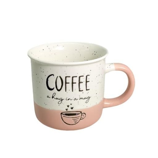 Lemon Tree Ceramic Coffee Cups - Set of 4, 360ml Each Cup, Microwave & Dishwasher Safe, Mugs with Handle for Cappuccino, Milk, Latte hot/Cold Drinks - Image 4
