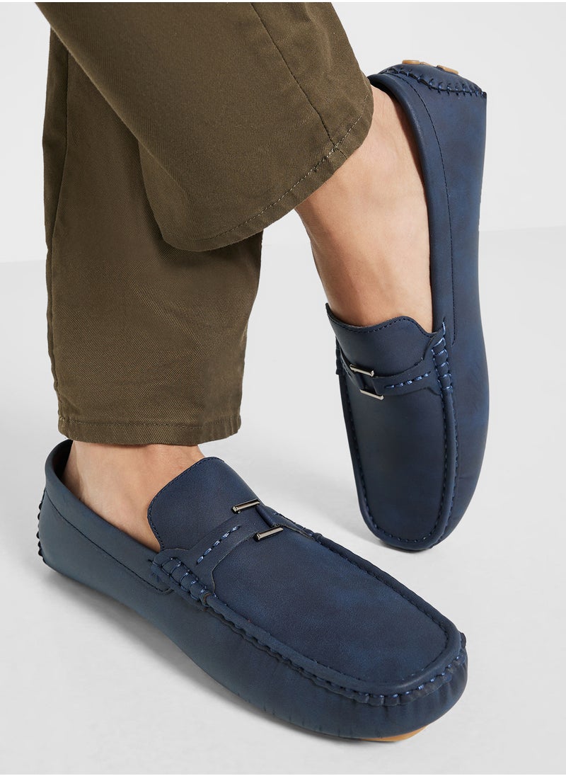 Nubuck Casual Loafers