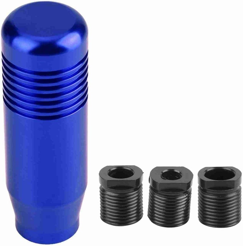 ZJchao Gear Shift Knob Aluminum Alloy Manual Gear Shift Knob Head 8.5cm Head for Truck SUV (BLUE) - Image 5