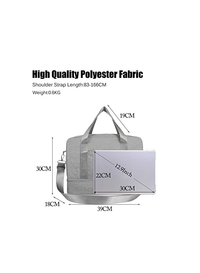 vesus Travel Duffel Bag for Women & Men Waterproof Overnight Weekend Bag Lightweight Travel Luggage bag for Sports, Gym, Vacation  - Image 2
